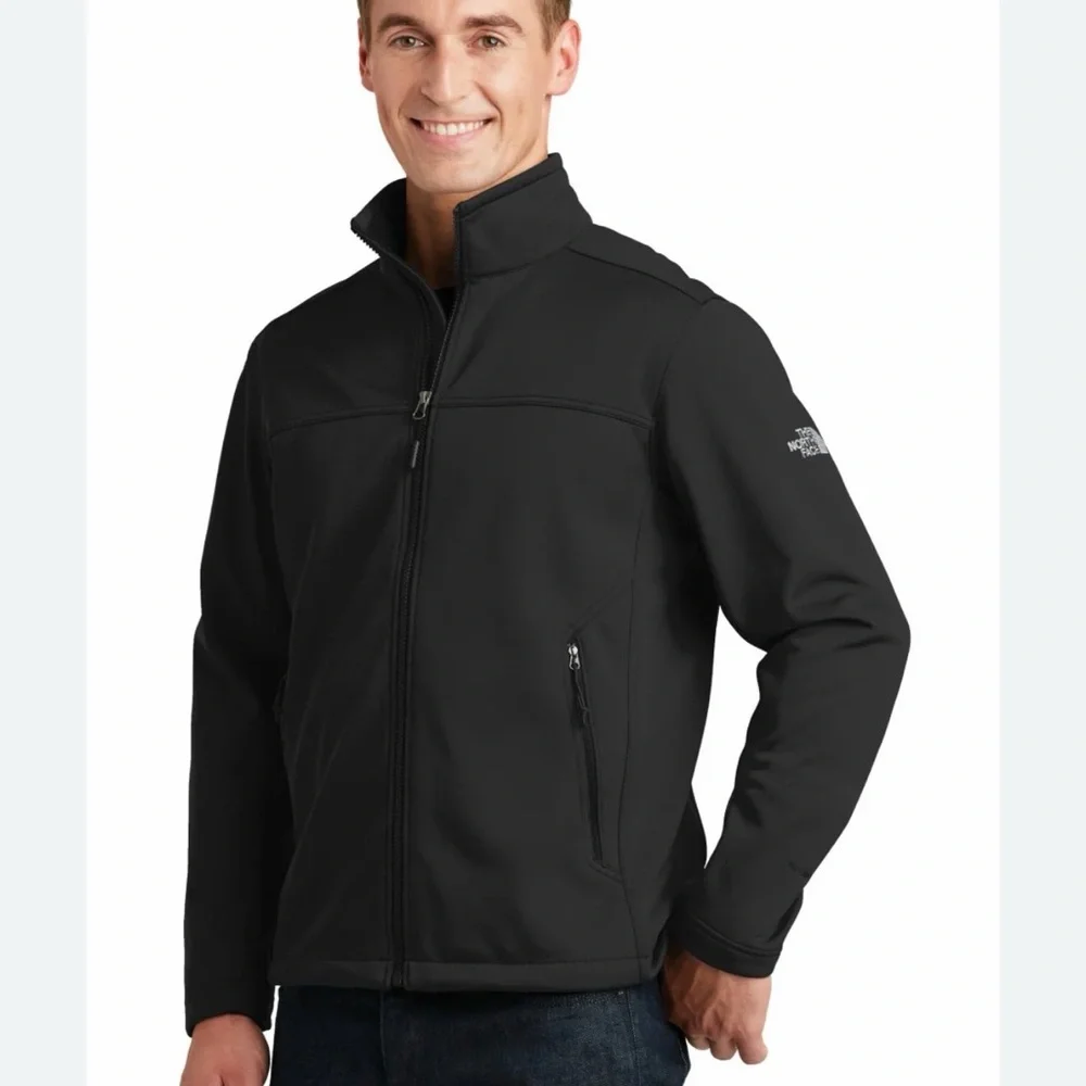 The North Face Men's Black Softshell Performance Jacket